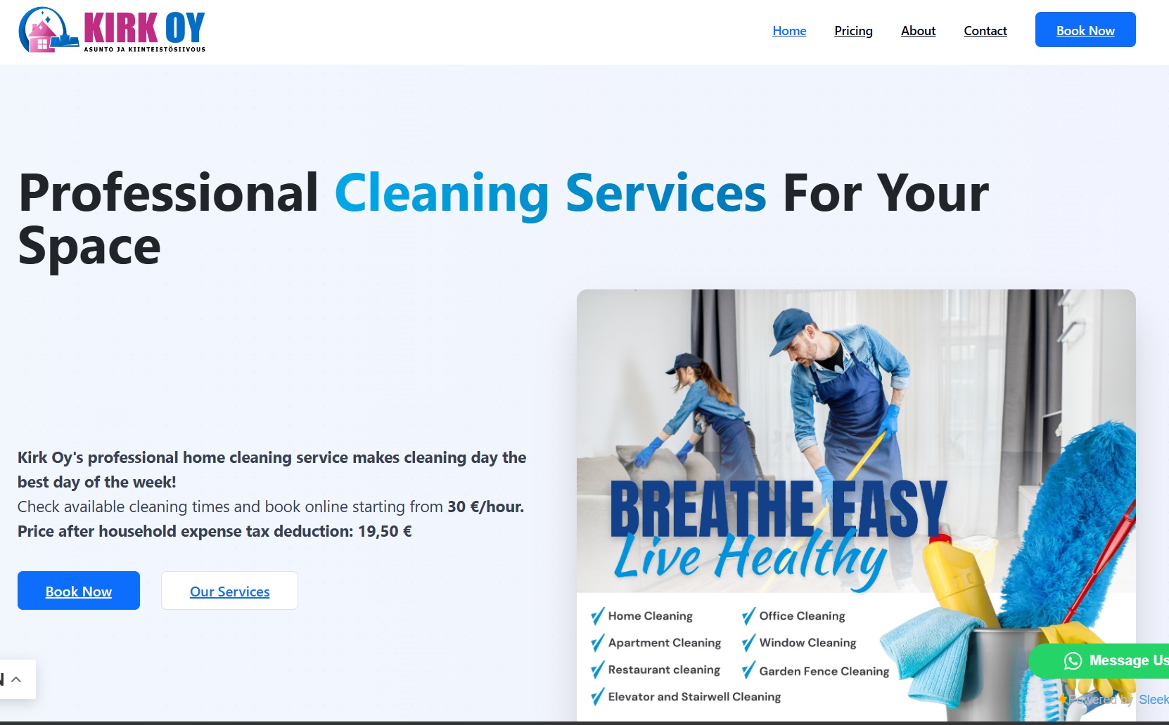 Kirkoy - Cleaning Services