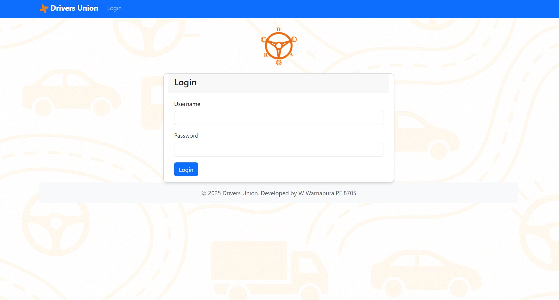 Drivers Union Information System